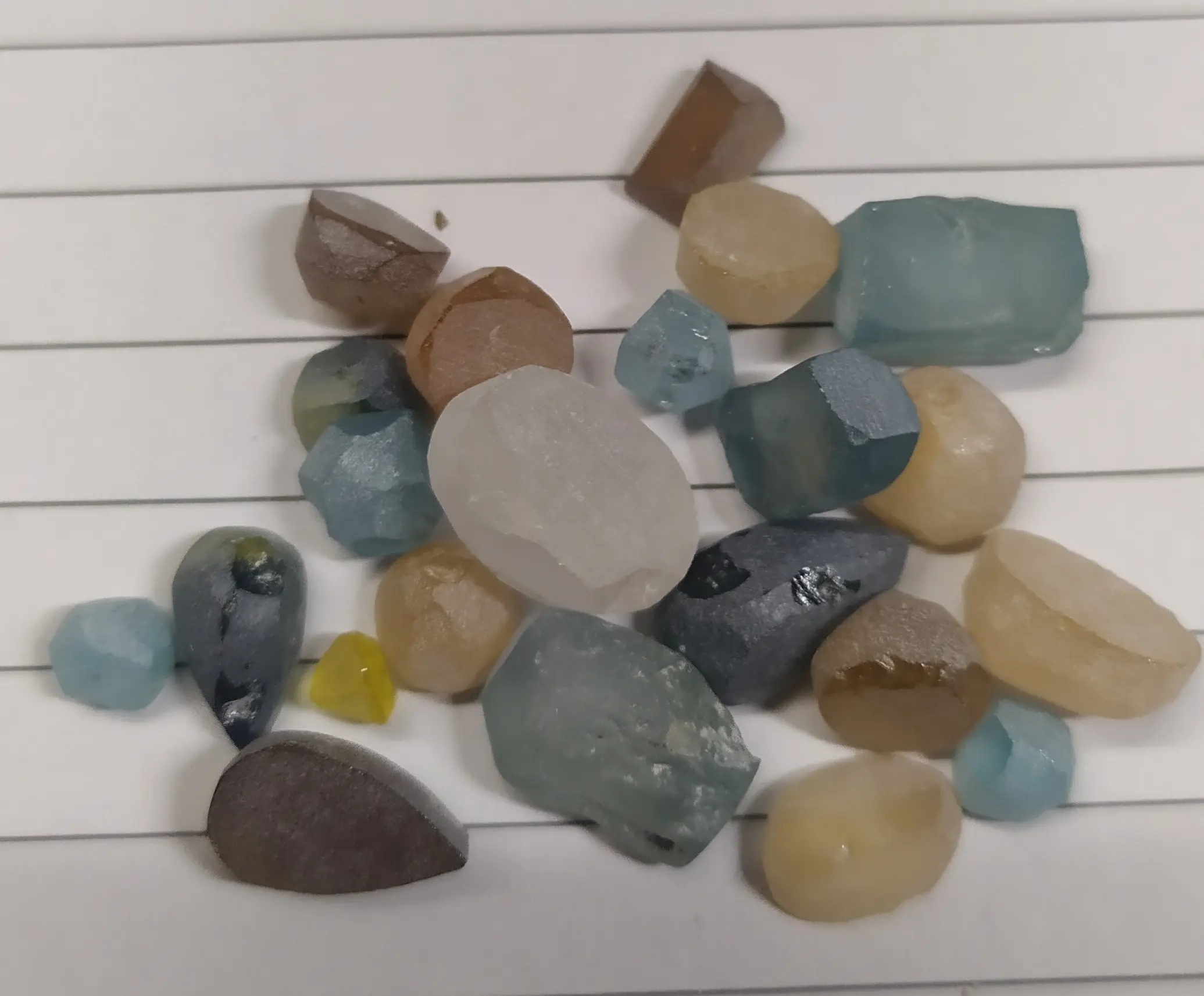 sapphires and zircons