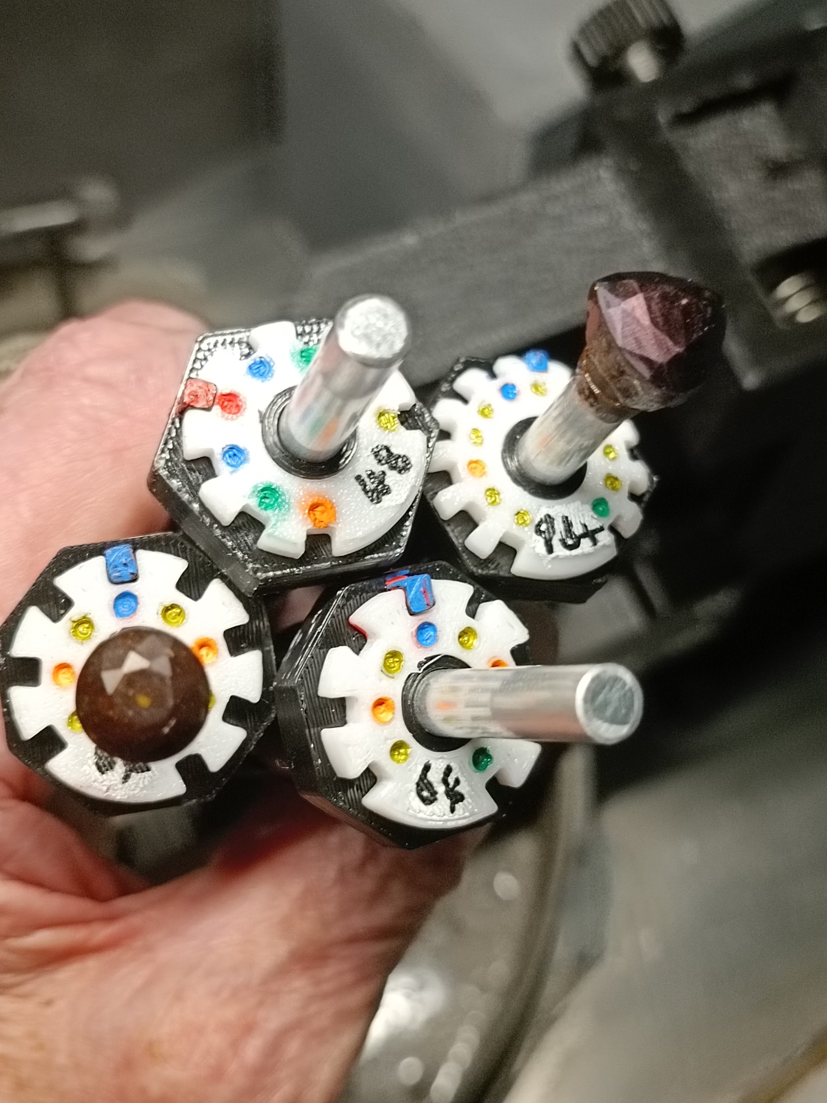 Mechanical style indexer dops